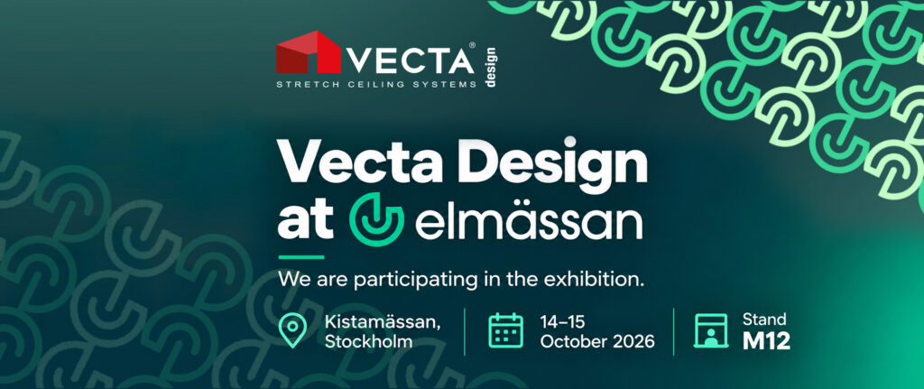 👋 Hej hej, Stockholm! Vecta Design is coming to Elmässan 2026