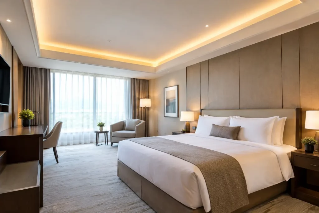 Best Ceiling Options for Hotels and Guest Comfort